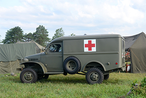 Krankenwagen 1944 - Militär