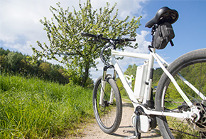 E-Bike mit Akku