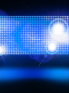 LEDs beleuchten das LCD-Panel