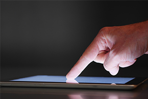 Touchpad mit LED