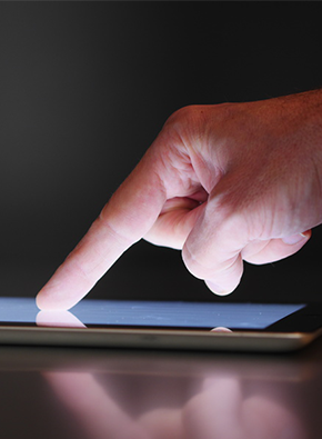Touchpad mit LED