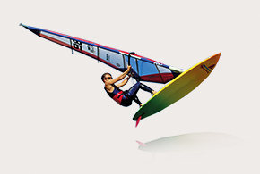 Windsurfing dank Chemiefaser