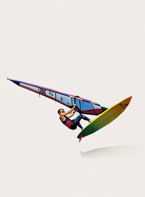 Windsurfing dank Chemiefaser