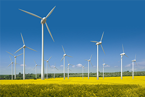 Windräder - Erneuerbare Energien mit Chemie