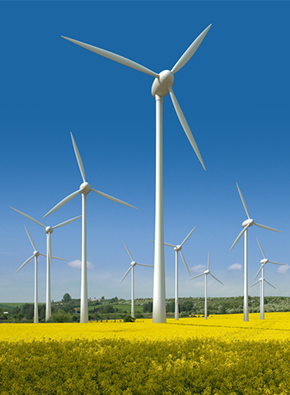 Windräder - Erneuerbare Energien mit Chemie