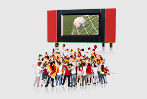 Public Viewing dank LED