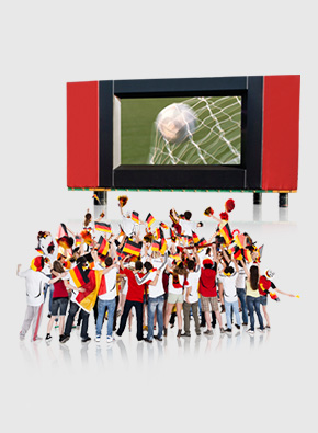 Public Viewing dank LED