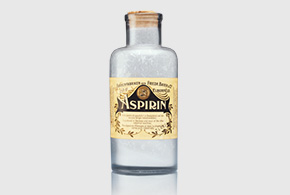 Aspirin Flasche - Medizin