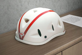 Fahrradhelm aus Kunststoff