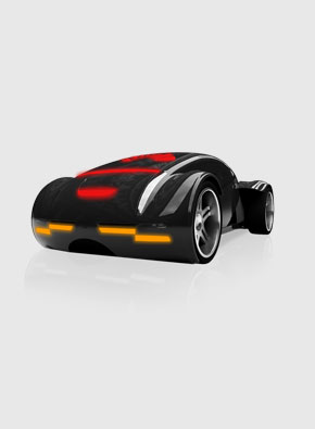 Auto mit OLED Scheinwerfern
