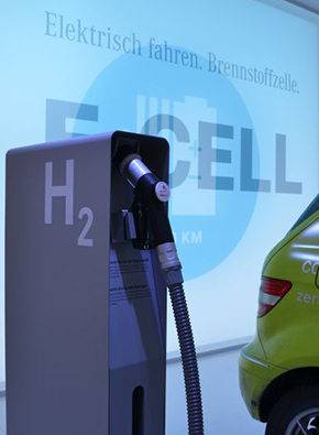 Nachhaltige Mobilität: Wasserstoff-Zapfsäule
