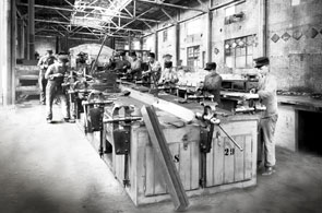 Werkbank in der Schule