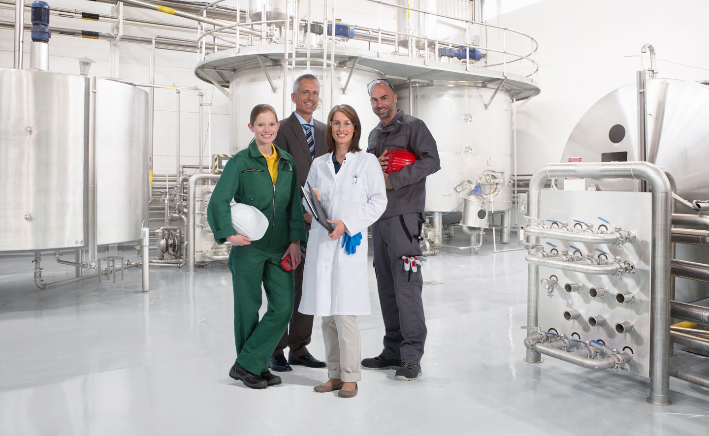 Beschäftigte der chemischen Industrie