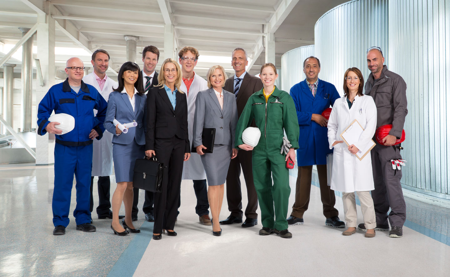 Beschäftigte der Chemieindustrie