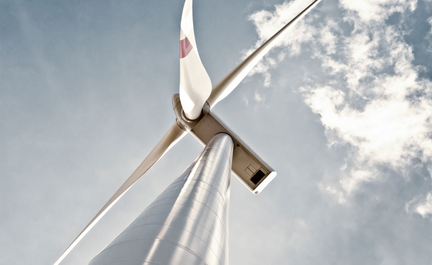 Rotorblätter von Windkrafträdern